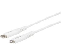 eSTUFF USB-C Lightning Cable MFI 2m White Blanc