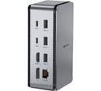 eSTUFF USB4 Pro Dual Dock (ohne Netzkabel, sans alimentation électrique) (ES623015)