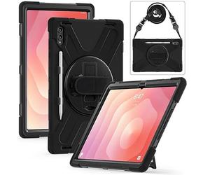 eSTUFF W129254874 Coque intégrale pour Galaxy Tab S11 Ultra Chicago avec protecteur d'écran intégré
