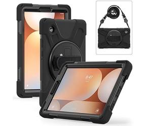 eSTUFF W129254875 Coque intégrale pour Galaxy Tab A11 Chicago avec protecteur d'écran intégré