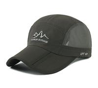 Estwell Casquette de Baseball Homme Femme Casquette Ete Reglable Pliable Golf Hat - A-Armée Verte - Taille unique