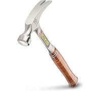 Estwing E16s Marteau à panne fendue droit Manche en cuir 465 g (Import Grande Bretagne)