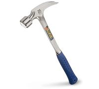 Estwing E3/24S Straight Claw Framing Hammer - Vinyl Grip,Silver,680g (24oz)