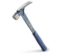 Estwing E6/15SM Marteau de charpentier 425 g avec face fraisée et poignée de réduction des chocs Bleu