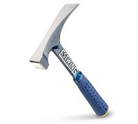 Estwing Marteau-pioche E6-22BLC, tête de frappe lisse, manche anti-rebond, Bleu 625 g