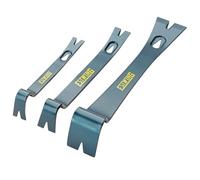 ESTWING Lot de 3 pieds-de-biche - 14 cm, 19 cm et 25,4 cm avec lames larges et fines et construction en acier forgé - PB3PC, bleu