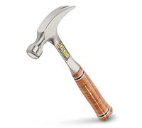 Estwing Marteau droit à panne fendue avec manche en cuir 340 g