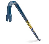 Estwing Pied de biche EWB-24, Pointe biseautée, Extrémité fendue, Ciseau coudé, Métal sur Métal, 24" Long, Fabriqué aux États-Unis