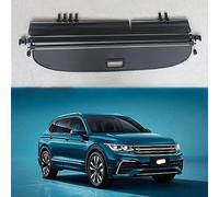 ESUKAR Voiture Étagère Arrière Rétractable De Coffre pour Tiguan 2017-2022, Cache-Bagages Housse Colis Cargo Rideau de Rangement Partition Panneau de Bouclier Sécurité Accessoire