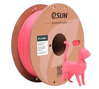 eSUN Amélioré PLA Mat Filament 1.75mm, Imprimante 3D Filament PLA Matte, Couleur Sans Brillance, Texture Givrée, 1KG Bobine (2.2 LBS) Filament d'impression 3D pour Imprimante 3D, Rouge Fraise Mat