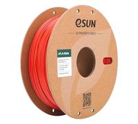 eSUN Amélioré PLA Mat Filament 1.75mm, Imprimante 3D Filament PLA Matte, Couleur Sans Brillance, Texture Givrée, 1KG Bobine (2.2 LBS) Filament d'impression 3D pour Imprimante 3D, Rouge Foncé