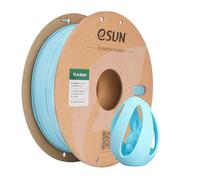 eSUN Bobine de filament PLA mat de 1,75 mm, précision dimensionnelle +/- 0,03 mm, bobine en carton de 1 kg pour la plupart des imprimantes 3D FDM, bleu clair