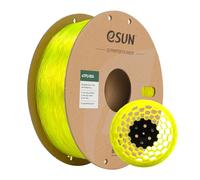 eSUN Filament 3D TPU-95A 1.75mm, 1KG (2.2 LBS), Jaune Transparent, Flexible, Haute Résistance, Dureté 95A, Tolérance Dimensionnelle +/- 0.05mm