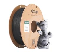 eSUN Filament Mat Bicolore 1.75mm 1KG pour Imprimante 3D,Noir Blanc | Texture Givrée