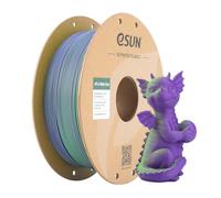 eSUN Filament Mat Bicolore 1.75mm 1KG pour Imprimante 3D,Vert Violet | Texture Givrée