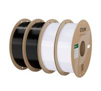 eSUN Filament PETG+ 1,75 mm, noir - 2 kg + transparent - 2 kg