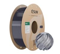 eSUN Filament PETG+ 1.75mm 1KG pour Imprimante 3D,Gris Transparent | Résistant aux Chocs et à Chaleur