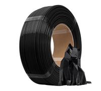 eSUN Filament PLA+ Refill 1.75mm 1KG (2.2 LBS) pour Imprimantes 3D,Noir | Recharge PLA Plus Filament Sans Bobine, Précision Dimensionnelle +/- 0.03mm