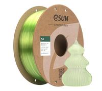 eSUN Filament PLA Clair 1.75mm, Filament Translucide d’Impression 3D Bobine de 1KG (2.2 LBS) pour Imprimantes 3D,Vert Translucide
