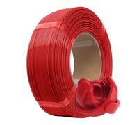 eSUN Filament PL Refill 1.75mm 1KG pour Imprimantes 3D,Rouge Foncé | Recharge PLA Plus Filament Sans Bobine, Précision Dimensionnelle +/- 0.03mm