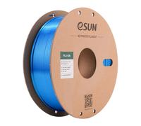 eSUN Filament PLA-Silk Cyan 1,75 mm, Texture Soyeuse Impression Lisse Filaments 3D Pour La Plupart Des Imprimantes 3D Artisanat DIY 1 kg (2,2 lbs) Bobine