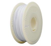 eSUN Kit de Recharge de Filament PLA et de Bobine, PLA 1.75mm et eSpool+ Amovible, Bobine de 1KG (2.2 LBS) Filament Rapide pour imprimantes 3D,Blanc Froid