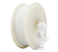 eSUN Kit de Recharge de Filament PLA Mat et Bobine 1KG 1.75mm,Blanc Laiteux