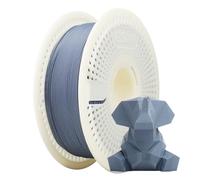 eSUN Kit de Recharge de Filament PLA Mat et Bobine 1KG 1.75mm,Gris Foncé
