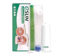 eSUN Kit de Vide Amélioré, 10 Pièces Imprimante 3D Filament Sac de Rangement Réutilisable Sacs Scellés sous Vide avec Pompe USB, Sac de Séchage de Compression pour Filament Stockage