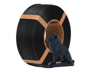 eSUN Mat PLA Refill Filament 1.75mm, Filament d'Impression 3D Sans Bobine, Couleur Sans Brillance Bobine de 1KG (2.2 LBS) pour Imprimantes 3D,Noir Profond