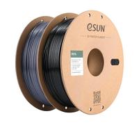 eSUN PETG Filament 1.75mm 1KG*2 pour Imprimante 3D,Noir Solide+Gris Solide | Précision Dimensionnelle +/- 0.05mm