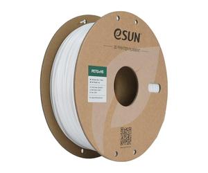 eSUN PETG Filament 1.75mm, ePETG+HS Filament d'Imprimante 3D Haute Vitesse, Précision Dimensionnelle +/- 0.05mm, Bobine de 1KG (2.2 LBS) pour l'Impression 3D Rapide,Blanc Solide