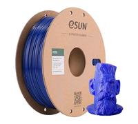 eSUN PETG Filament 1.75mm, Imprimante 3D Filament PETG, Précision Dimensionnelle +/- 0.05mm, 1KG Bobine (2.2 LBS) Filament d'impression 3D pour Imprimante 3D, Bleu Solide