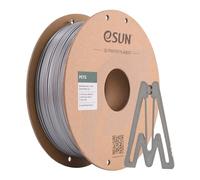 eSUN PETG Filament 1.75mm, Imprimante 3D Filament PETG, Précision Dimensionnelle +/- 0.05mm, 1KG Bobine (2.2 LBS) Filament d'impression 3D pour Imprimante 3D, Argent Solide