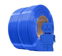 eSUN PLA Filament de Recharge 1,75 mm, Précision Dimensionnelle +/- 0,05 mm, 1 kg par Bobine, 2 Bobines pour Imprimantes 3D,Bleu et bleu
