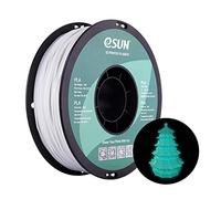 eSUN PLA Glow in the Dark Bleu Filament 1.75mm, Imprimante 3D Filament PLA Fluorescent 1.75mm, 1KG Bobine Phosphorescence Filament pour Imprimante 3D, Bleu Lumineux