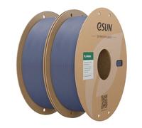 eSUN PLA Mat Filament 1.75mm 1KG*2 pour Imprimante 3D, Gris Foncé*2