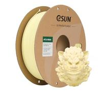 eSUN PLA Mat Filament 1.75mm 1KG pour Imprimante 3D,Jaune Amande Mat