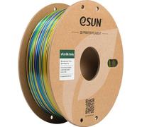 eSUN PLA Bonbon en Soie Filament 1.75mm, Soyeux Multicolore Imprimante 3D Filament PLA 1KG Bobine Filament pour 3D Imprimante,Or Bleu Vert