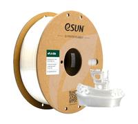 eSUN PLA Soie Filament 1.75mm, Soyeux Brillant Imprimante 3D Filament PLA, Précision Dimensionnelle +/- 0.05mm, 1KG Bobine (2.2 LBS) Filament d'impression 3D pour Imprimante 3D, Blanc Soie