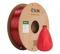 eSUN TPU-95A Flexible Filament 1.75mm 1KG Imprimante 3D,Rouge Transparent
