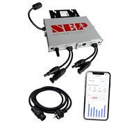 ESUNRA Create your Energy - Micro-onduleur NEP BDM800W - Plug and Play - Efficacité MPPT 99,9% - Câble d’alimentation 5 m - Application de surveillance de la production en temps réel
