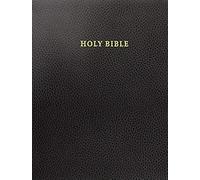 Esv Aquila Wide-Margin Reference Bible, Black Calf Split Leather, Red-Letter Text, Es744: Xrm