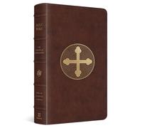 ESV Bible with Creeds and Confessions (Trutone, Brown, Cross Trefoil Design)