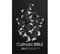 ESV-CE Catholic Bible, Black Hardback, Silver Foiled Dove, British Liturgical Bible, Silver Ribbon Marker, ESV-CE, Hardback, Standard size