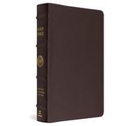 ESV Heirloom Bible, Gloria Dei: Single Column Edition (Calfskin, Mahogany)