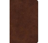 Esv Large Print Bible (Trutone, Deep Brown)