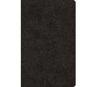 Esv Large Print Value Thinline Bible (Trutone, Black)