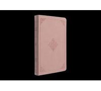 Esv Large Print Value Thinline Bible (Trutone, Blush Rose, Fleur-De-Lis Design)