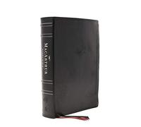 Esv, Macarthur Study Bible, 2nd Edition, Leathersoft, Black